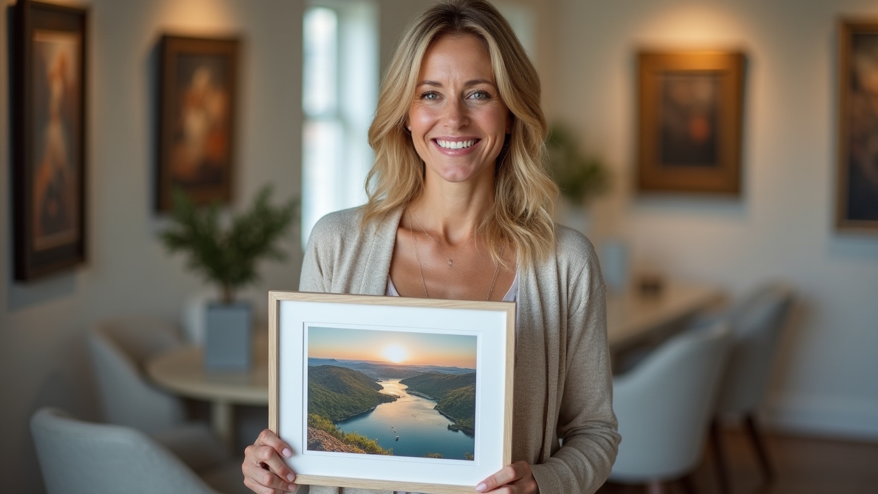 Portrait d'une participante satisfaite