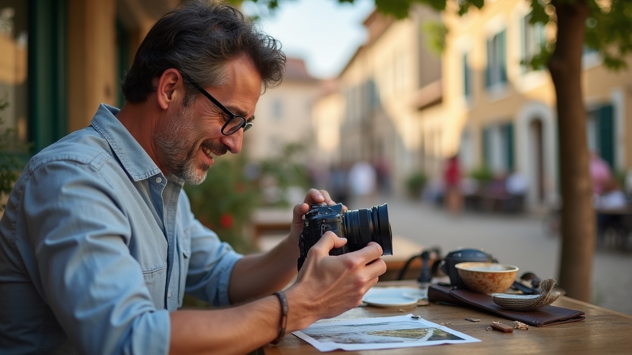 Portrait d'un participant satisfait